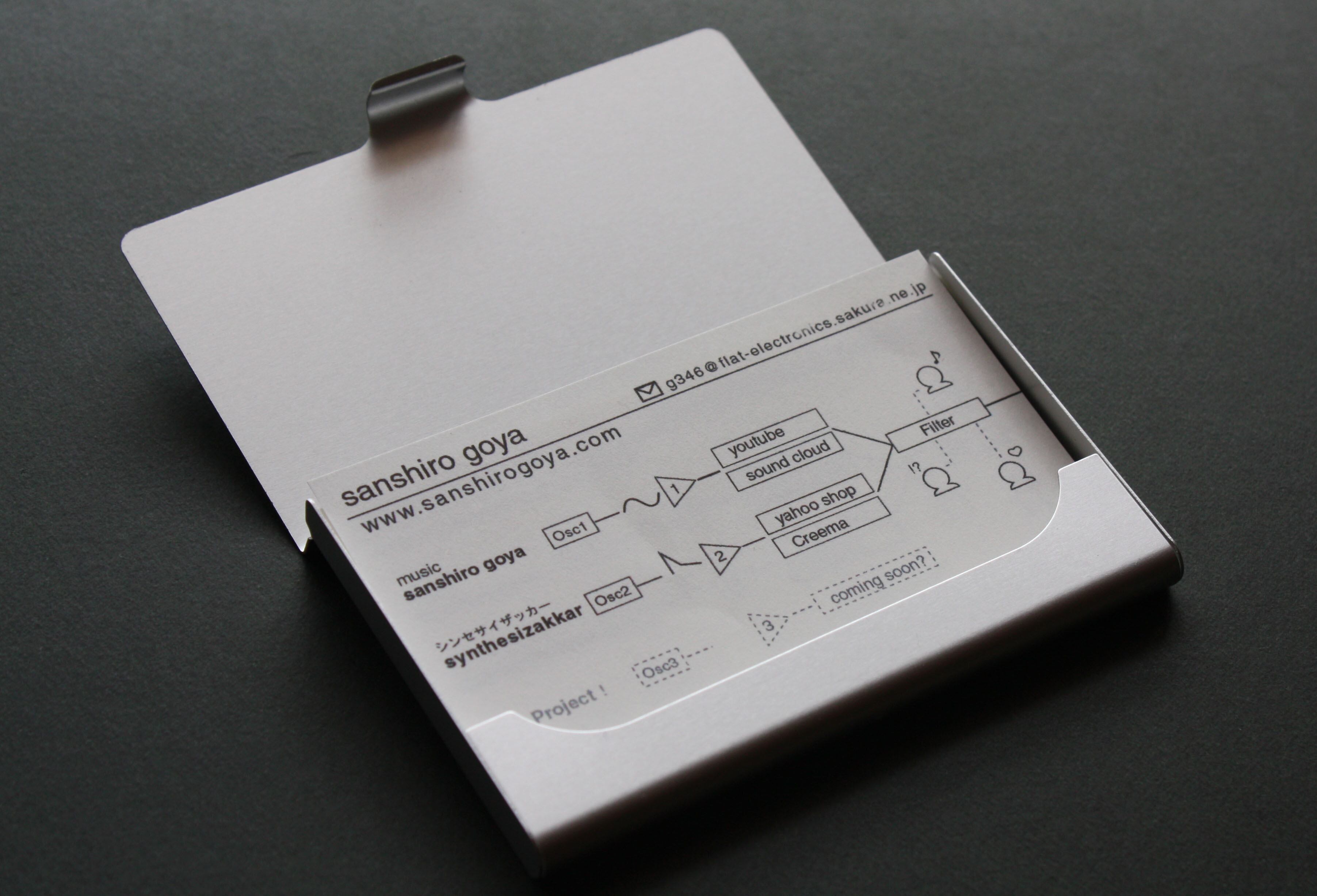 カードケース】Acid CardCase Bass line CB-303 Ver2.0 | シンセサイ