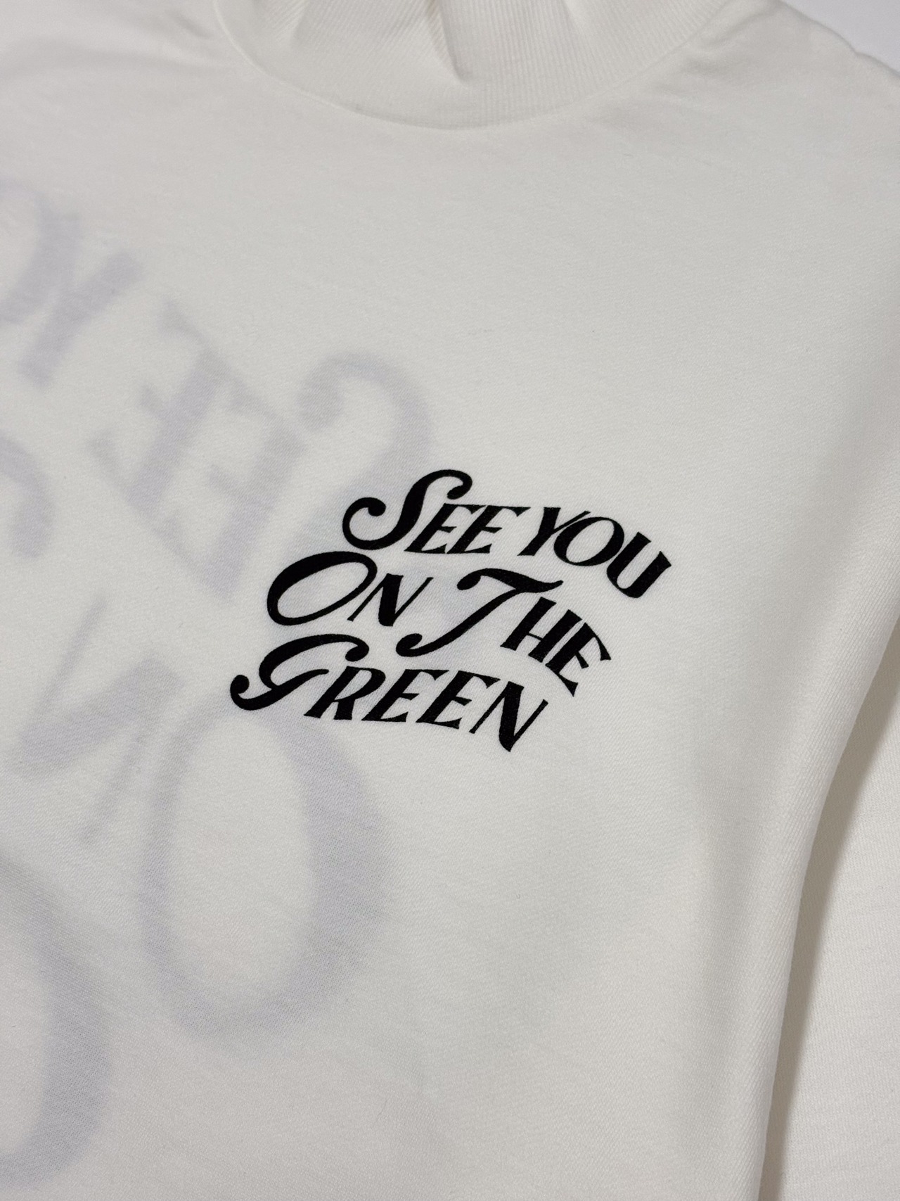 SEE YOU MOCK NECK WHITE