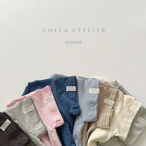 «予約»«Aosta» エッセンシャルカットソー 8colors