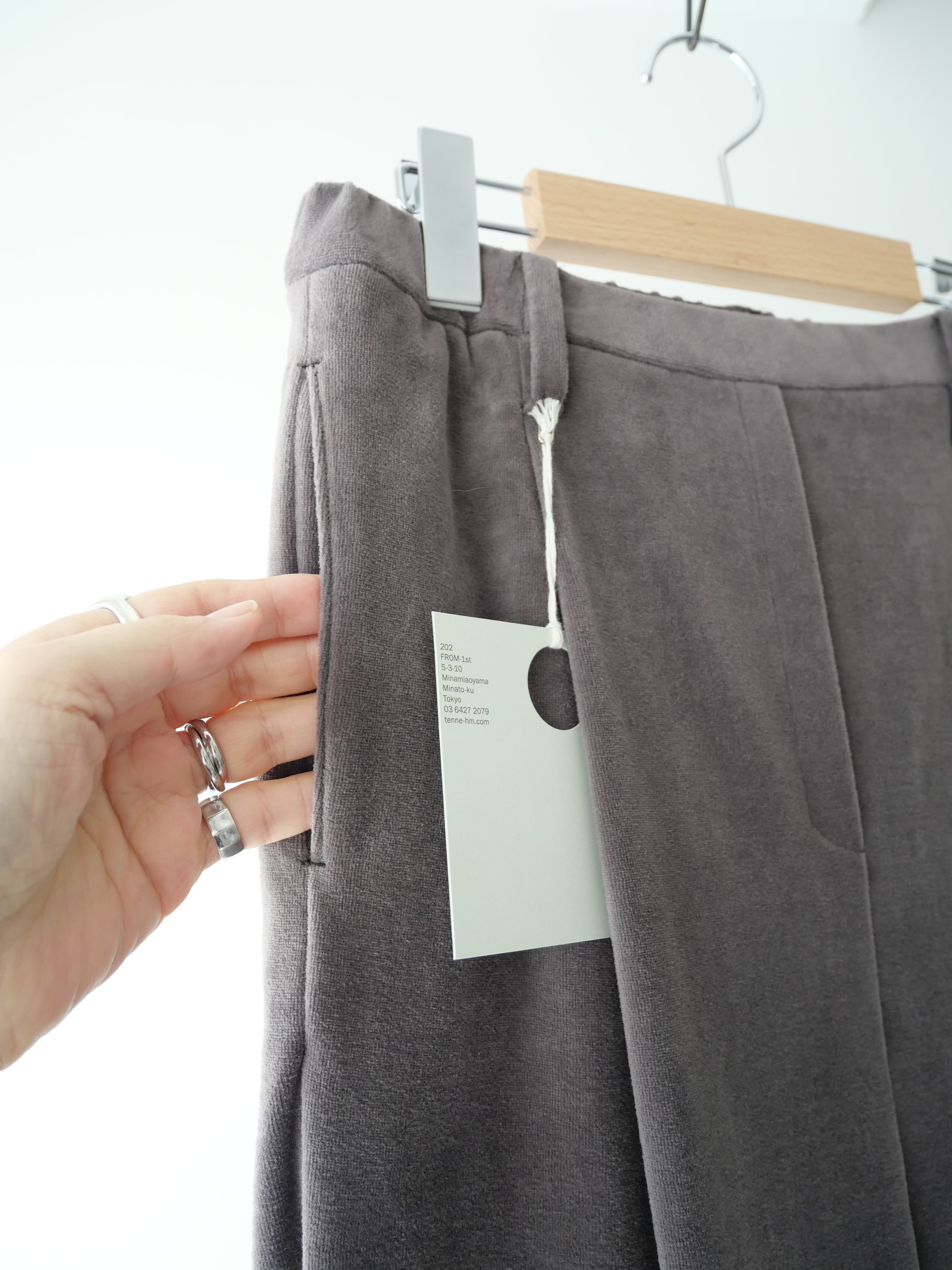 パンツ TENNE HANDCRAFTED MODERN RIBBON PANTS ribbon knit pants – TENNE HANDCRAFTED MODERN