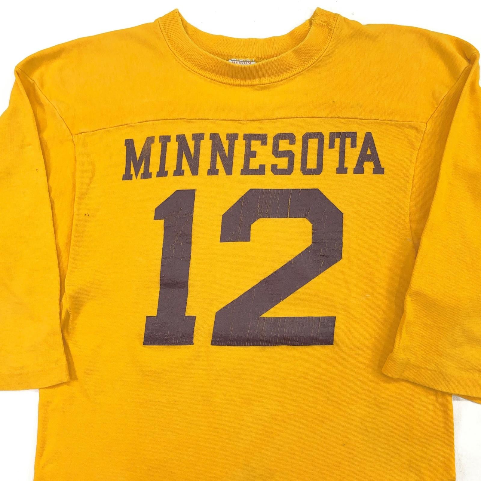 CHAMPION チャンピオン 70年代 バータグ フットボールシャツ MINNESOTA