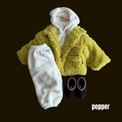 ペッパー / PEPPER / ビションジョガーパンツ / 韓国子供服 / キッズ / 26winter〖取寄〗*XS~XL*