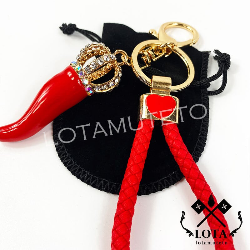 イタリア/ナポリの幸運を呼ぶお守りコルネット・ロッソ(コルノ・ロッソ