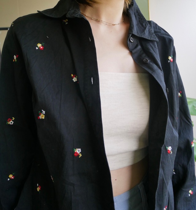 70s-80s Euro Vintage Knit Tube Top