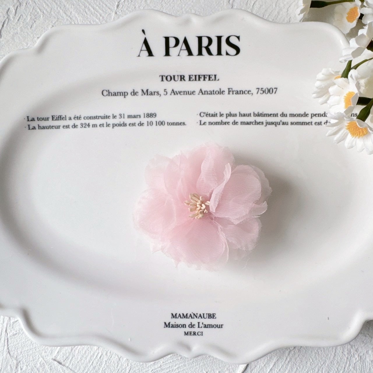 シフォンお花パッチン