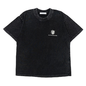APD PIGMENT LOGO SS TEE / BLACK