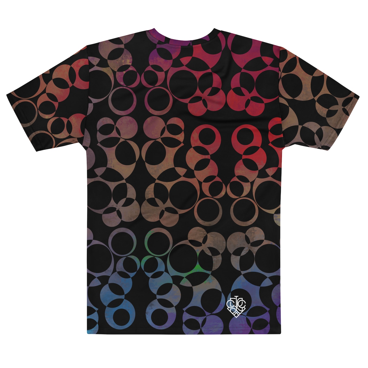 All-over print men's crew neck T-shirt