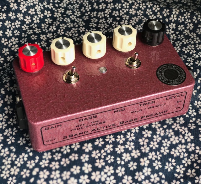 3Band Active Bass Preamp ／限定色「在庫あり」