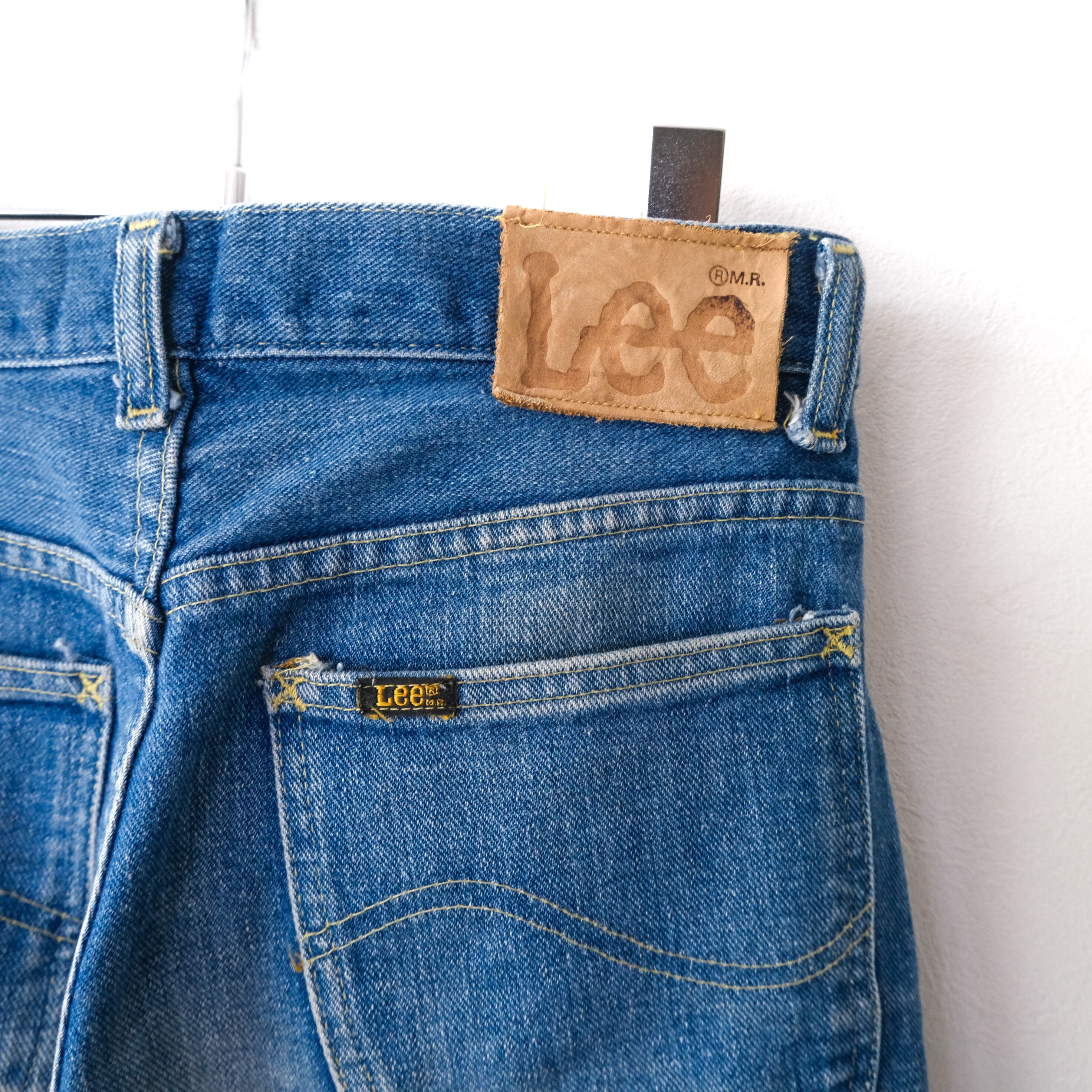 Lee 200-0049” 70s mid-late denim pants 左綾 made in USA | anti