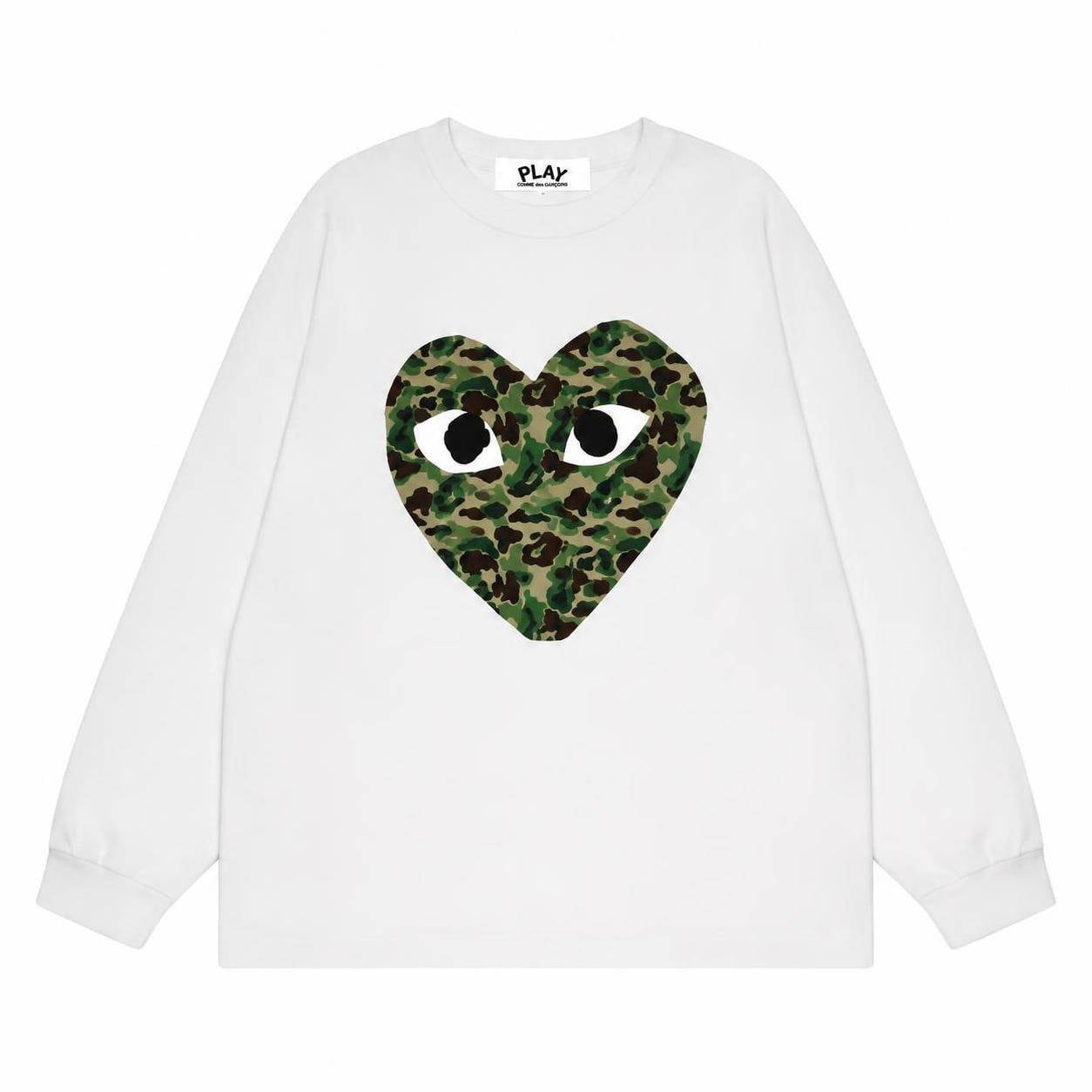 コムデギャルソン PLAY COMME des GARCONS ハートロゴ クルーネック