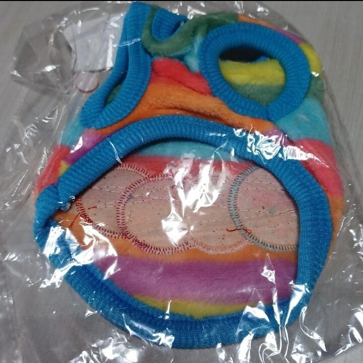 ドッグセーター レインボー いもむし ドッグウエア ペットウェア