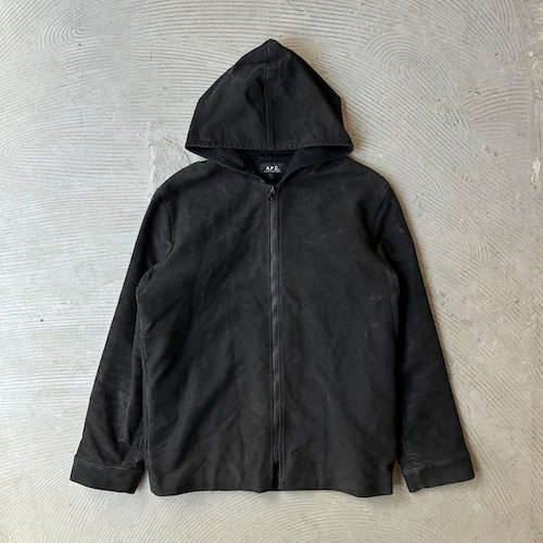 A.P.C.(Made in France) / Moleskin hooded JK