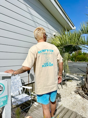 LIFE is × MAPUAコラボsurf's up半袖Tシャツ ¥4,990+tax(¥5,489)