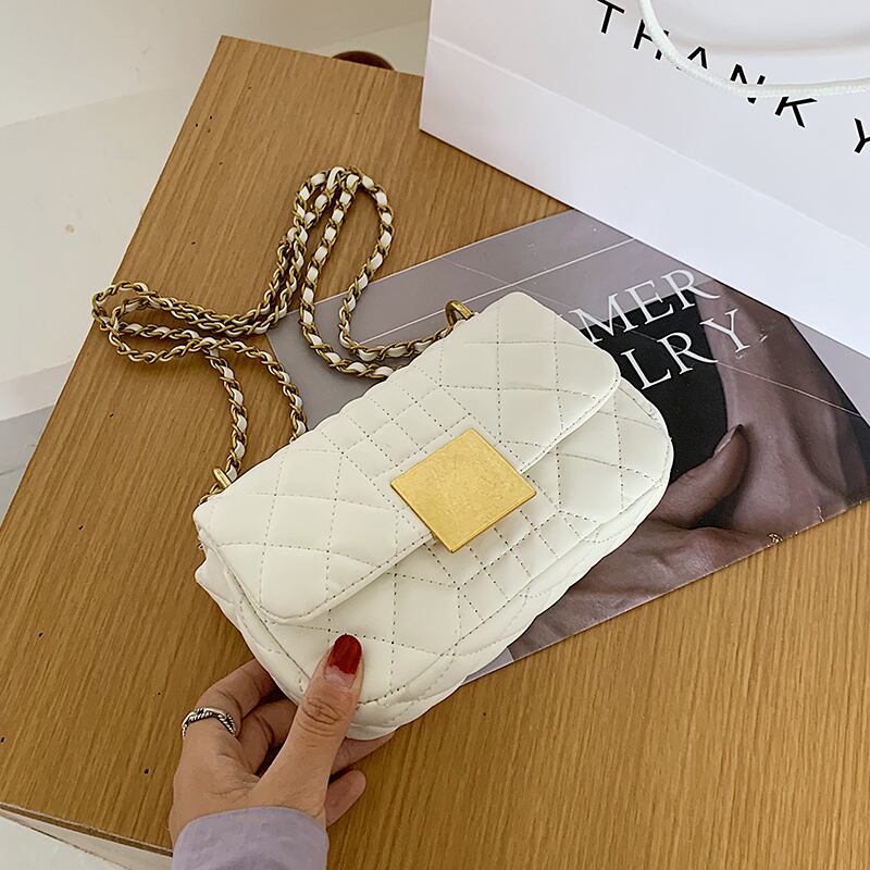 ネットレッドレディーバッグ2020夏の新しい流行のファッションチェーンメッセンジャースモールスクエアバッグエインワイルドショルダーバッグ Tiancai_Wing_Bag8013248