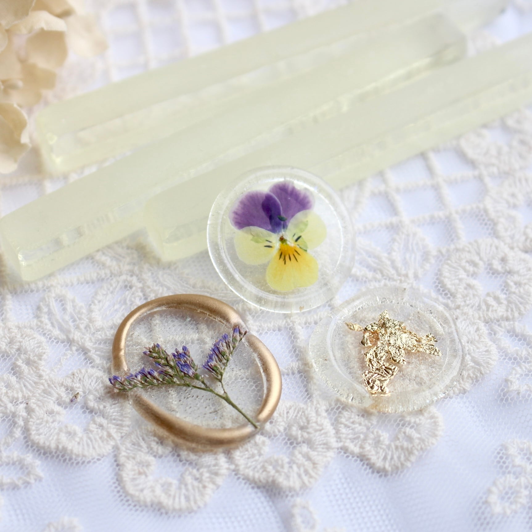 炉でも溶かせる】Sealing wax │ Clear stick | シーリングスタンプ