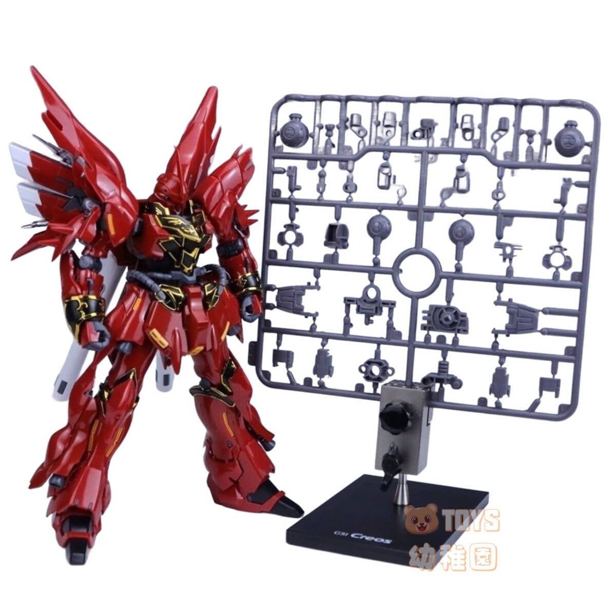 機動戦士ガンダムUC シナンジュ プラモデル 海外部品使用 107整備班】1/144 RG シナンジュ 用 改造パーツ 可動性向上 未組立