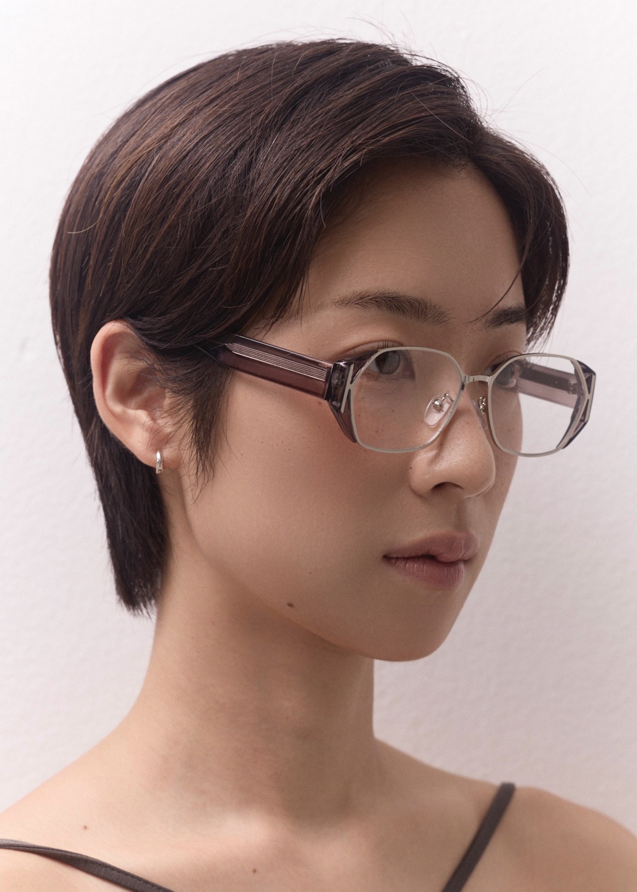 Glasses 023 Clear Memory (claer black)