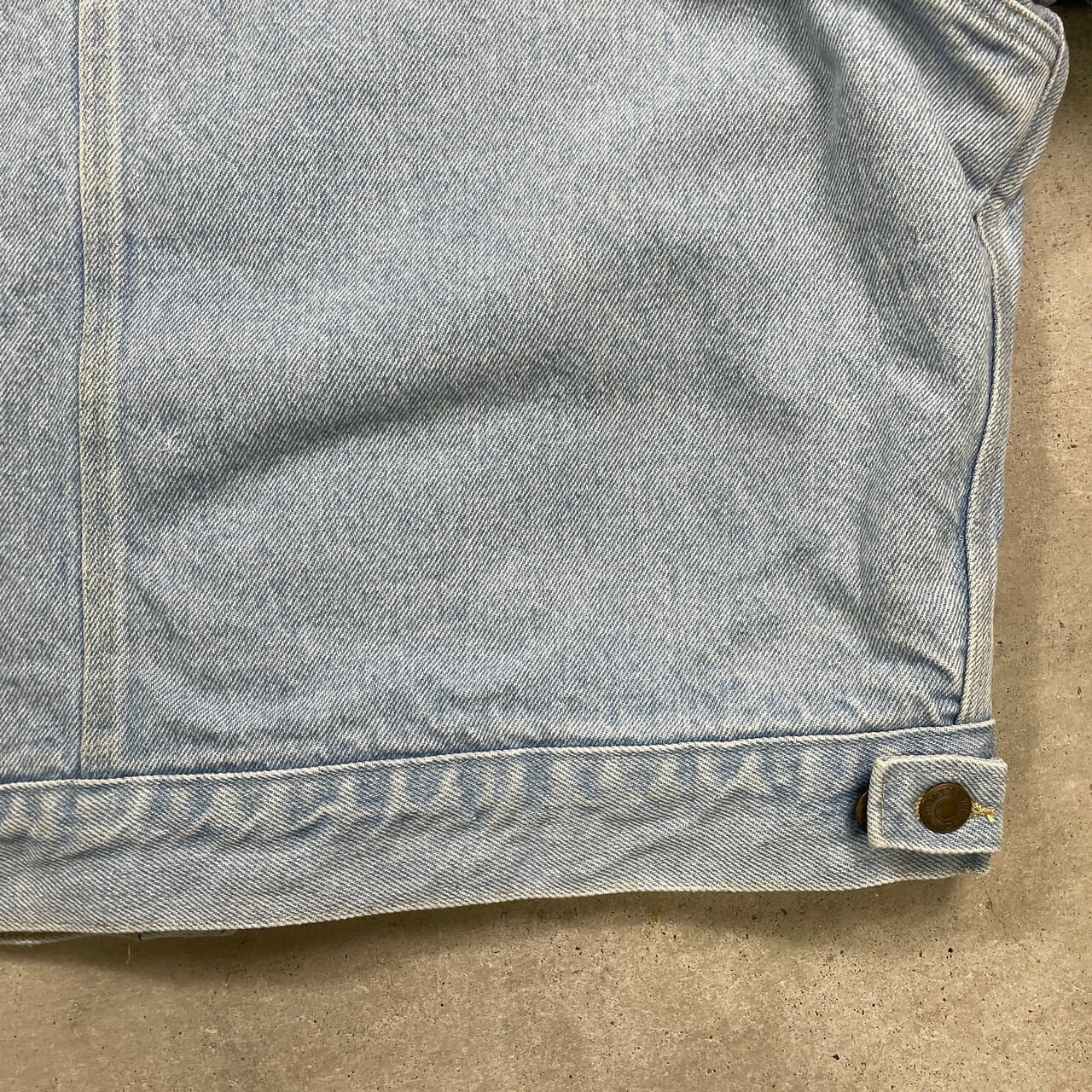 80年代 Carhartt カーハート デニムジャケット ブランケットライナー