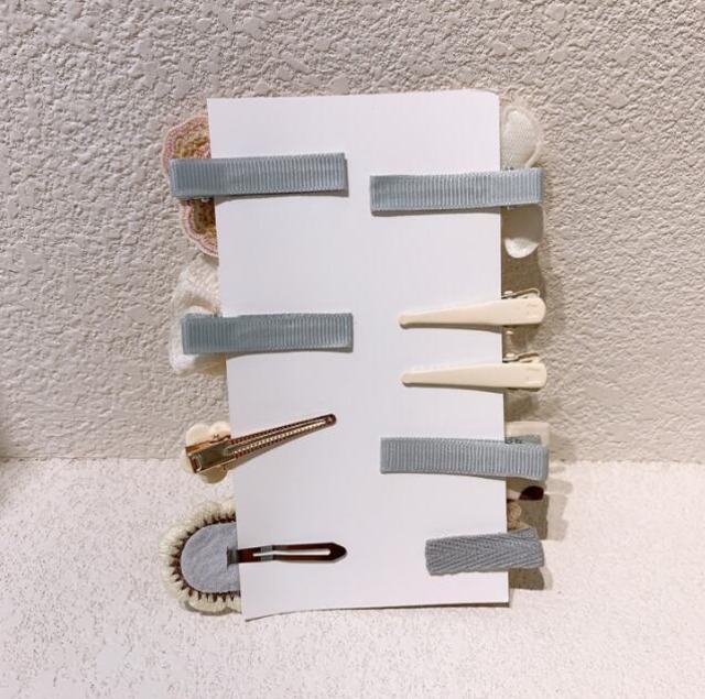 即納くまちゃんヘアクリップセット