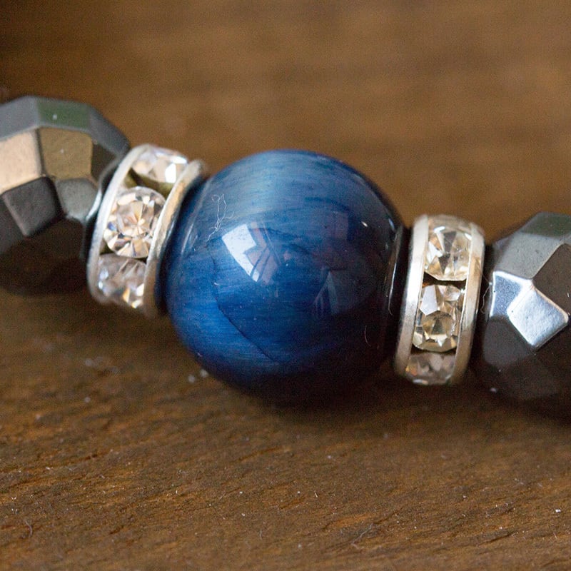 デキる男の2月誕生石ブレス 仕事成功祈願ブレスレット アメジスト