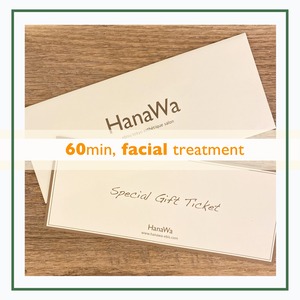 「オーガニックフェイシャル 60分」ギフトカード