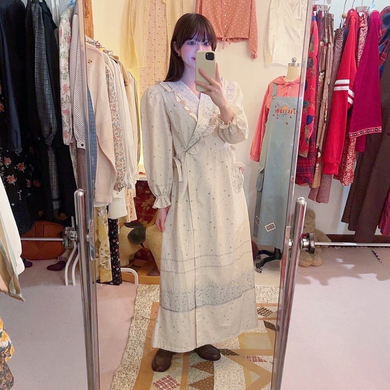 mini flower cachecoeur one-piece