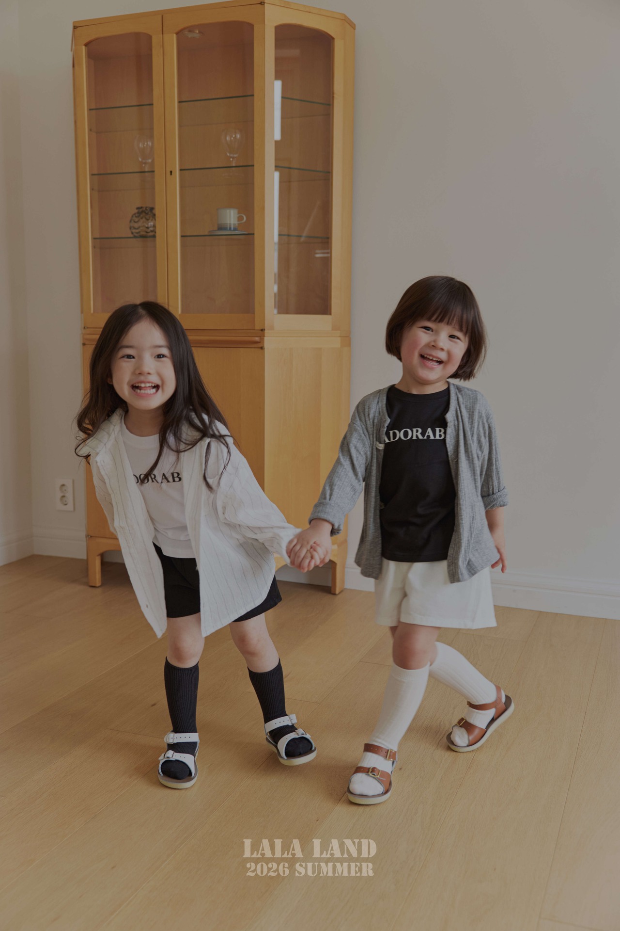 【取寄/韓国直送】LALALAND 26/SM （Kids）シンプルコットンハーフパンツ｜夏服｜韓国子供服
