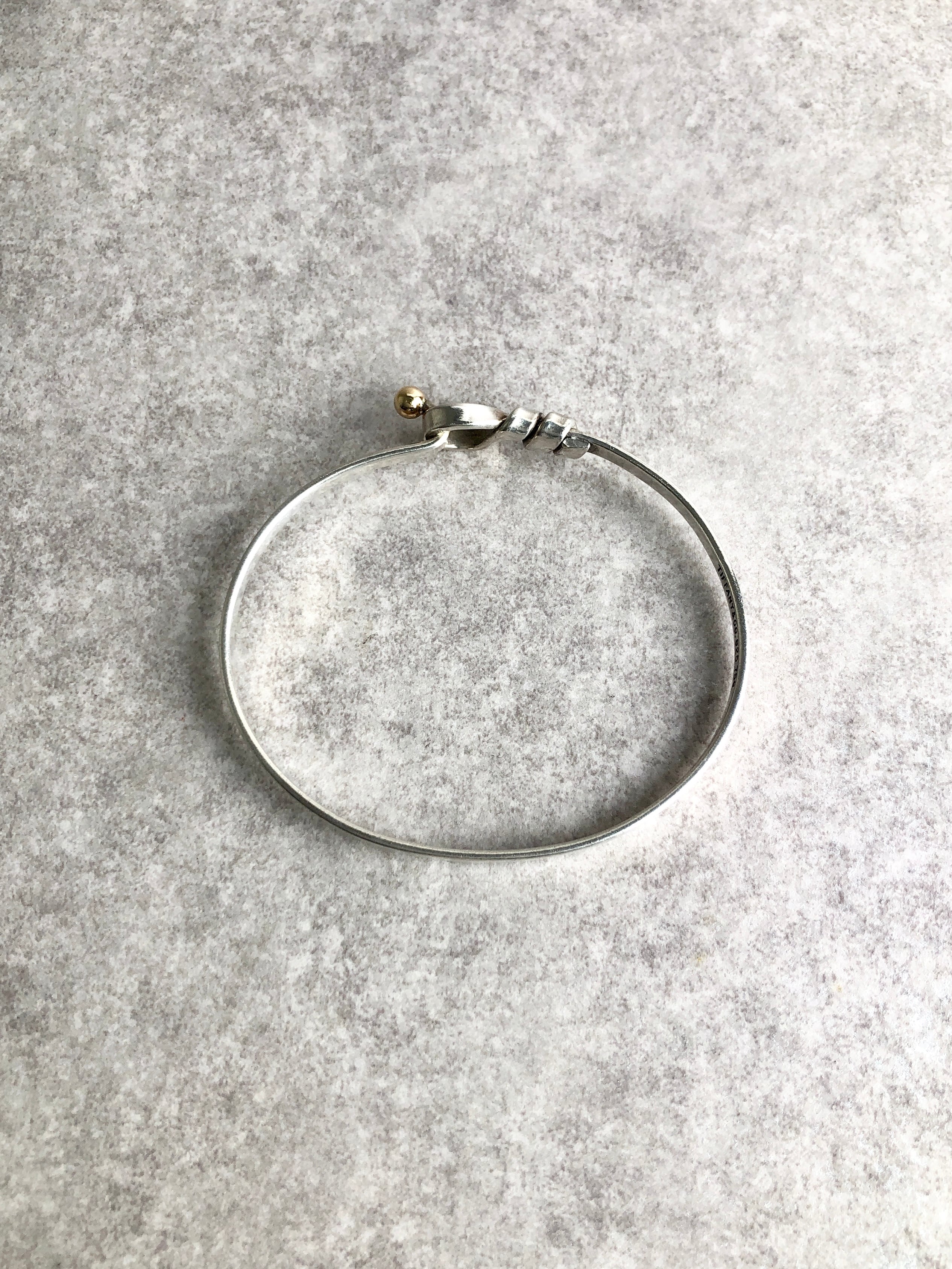 Tiffany & Co. ティファニー バングル シルバー フック & アイ