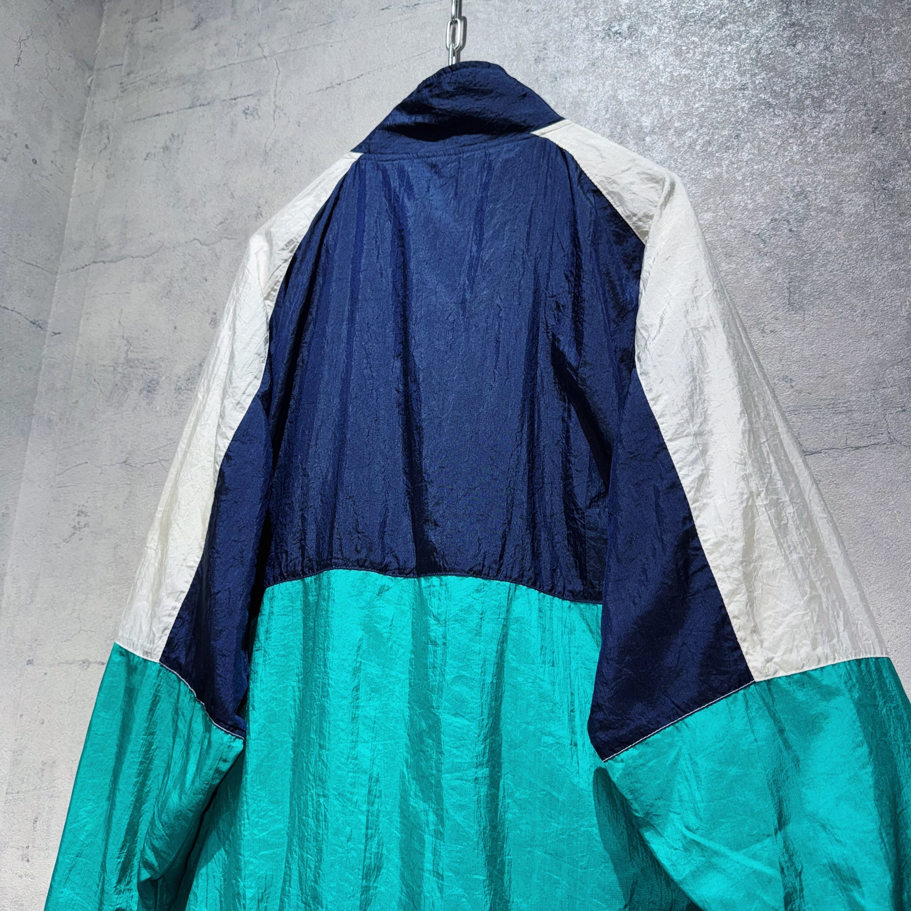 80's”Christian Dior”brand logo zip design nylon jacket | ayne