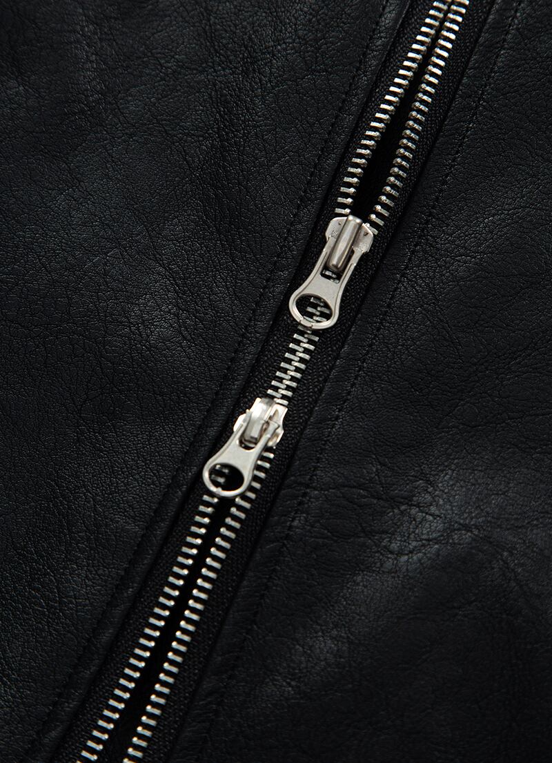ason slim leather jacket 韓国　レザージャケット　黒 as”on] SLIM LEATHER JACKET 正規品 韓国ブランド 韓国通販 韓国代行