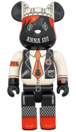 メディコム BE@RBRICK ベアブリック 400% アナスイ 赤 & ベージュ 未開封 ４号店商品 企業物