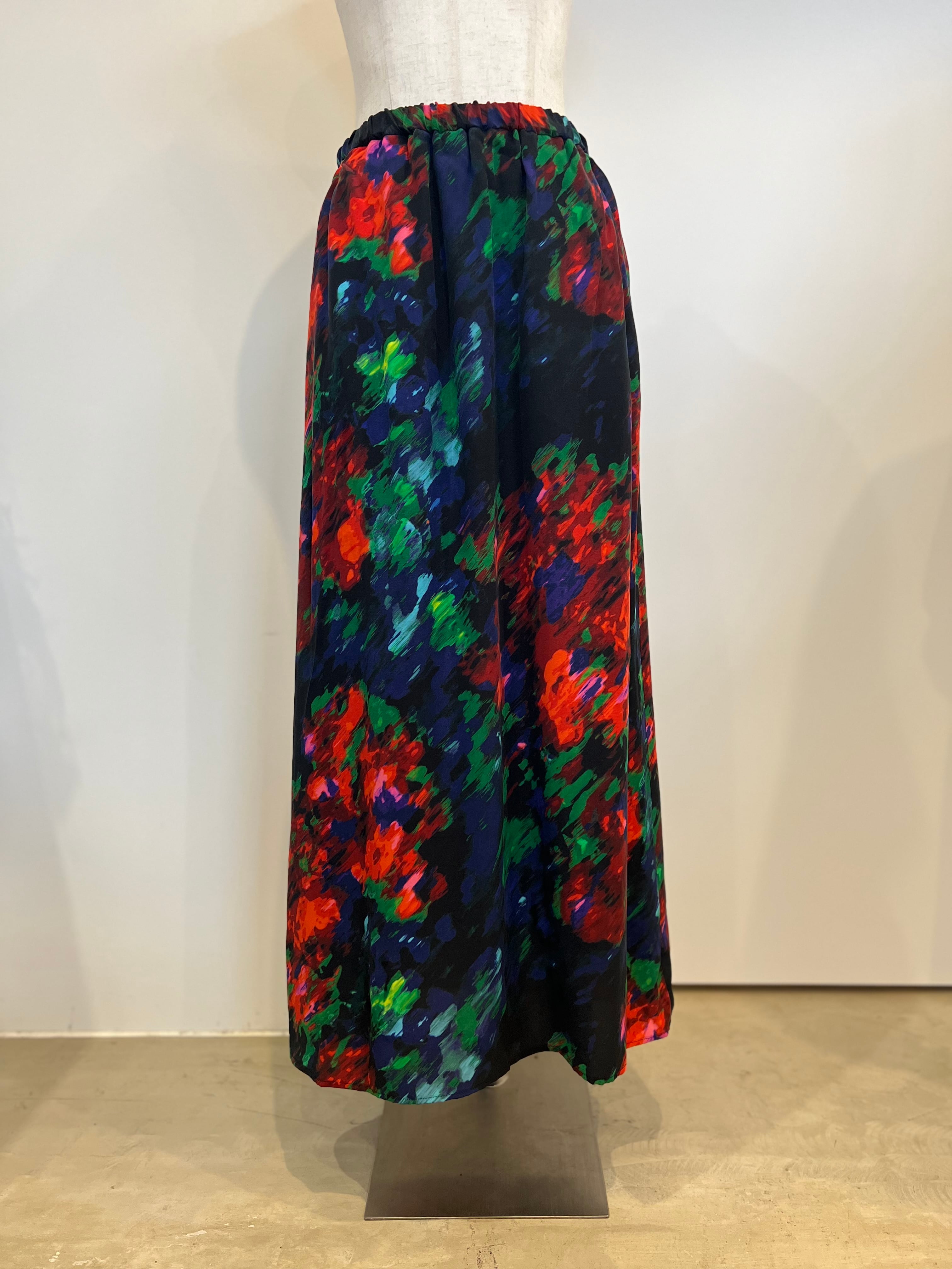 【LEMELANGE】プリントロングスカート 8613301