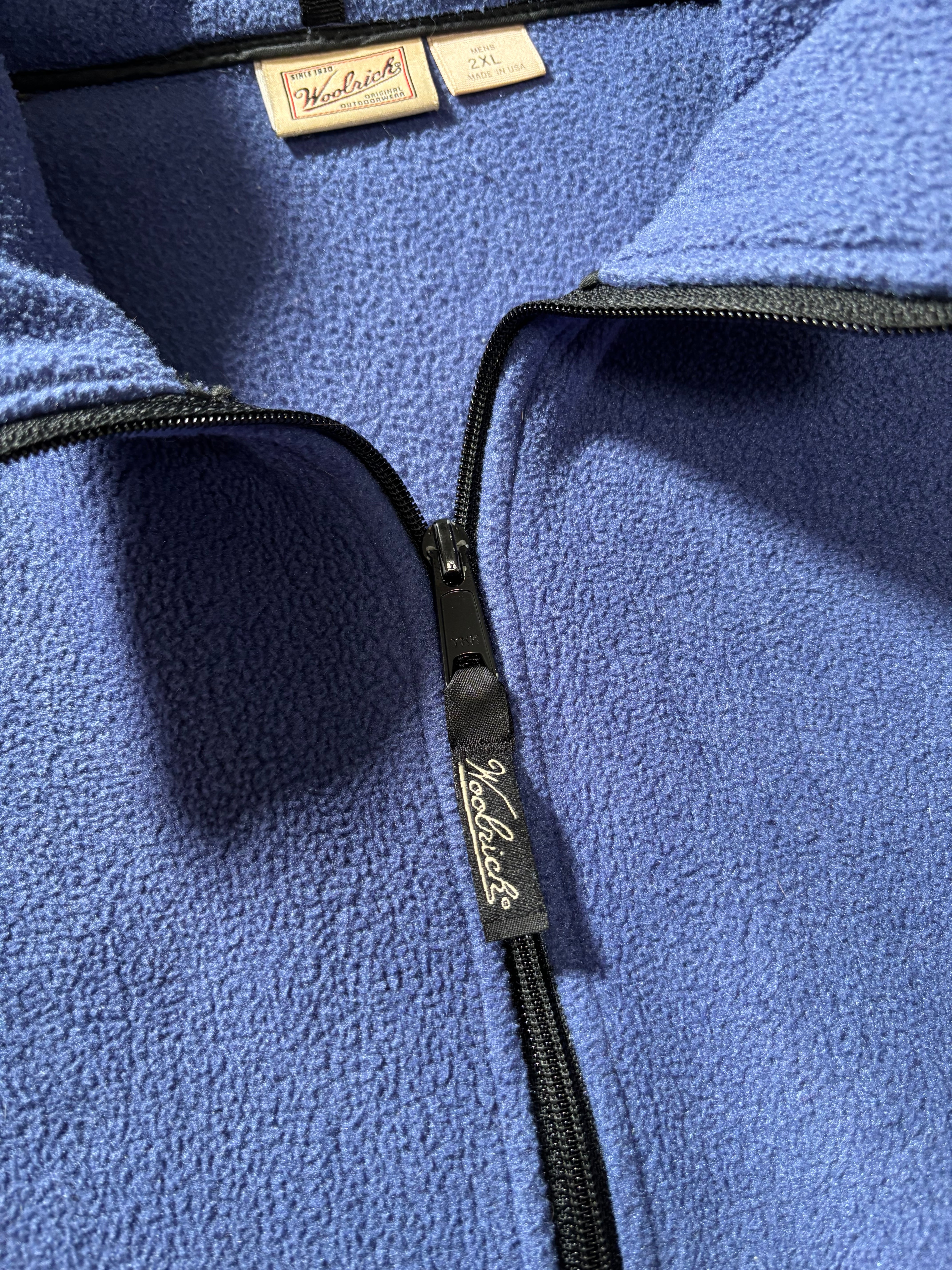 90s-00s woolrich zip-up fleece | 古着屋2000