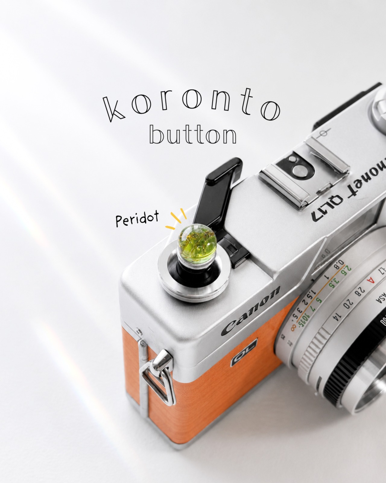 【8月誕生石】ペリドット - koronto button -