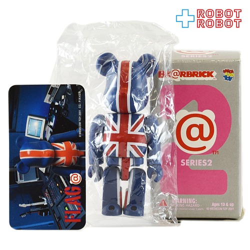 メディコム ベアブリック BE@RBRICK 100% [シリーズ 2] フラッグ イギリス