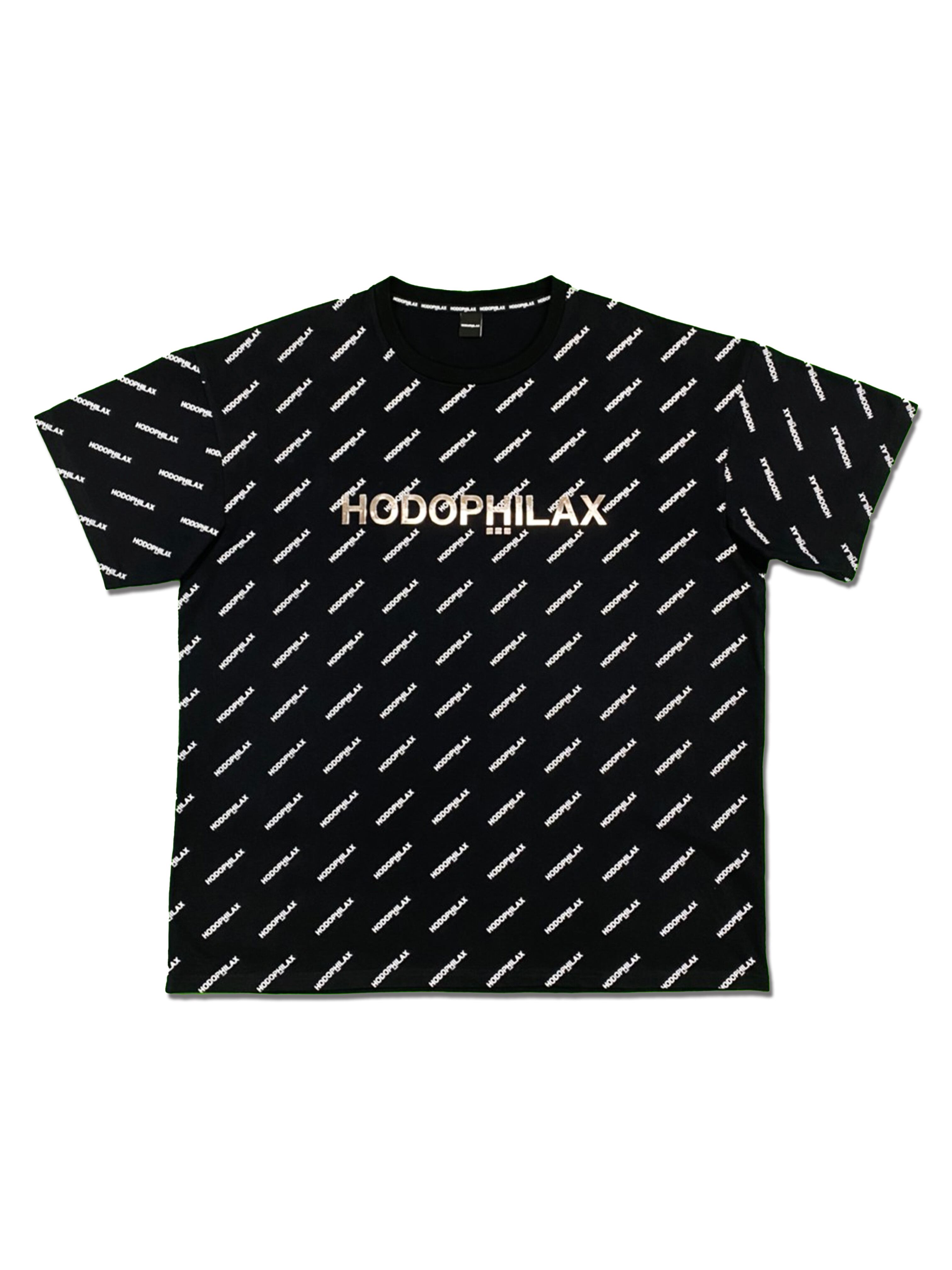 オーバーサイズTシャツ オールオーバーロゴ HPX-21069 ブラック