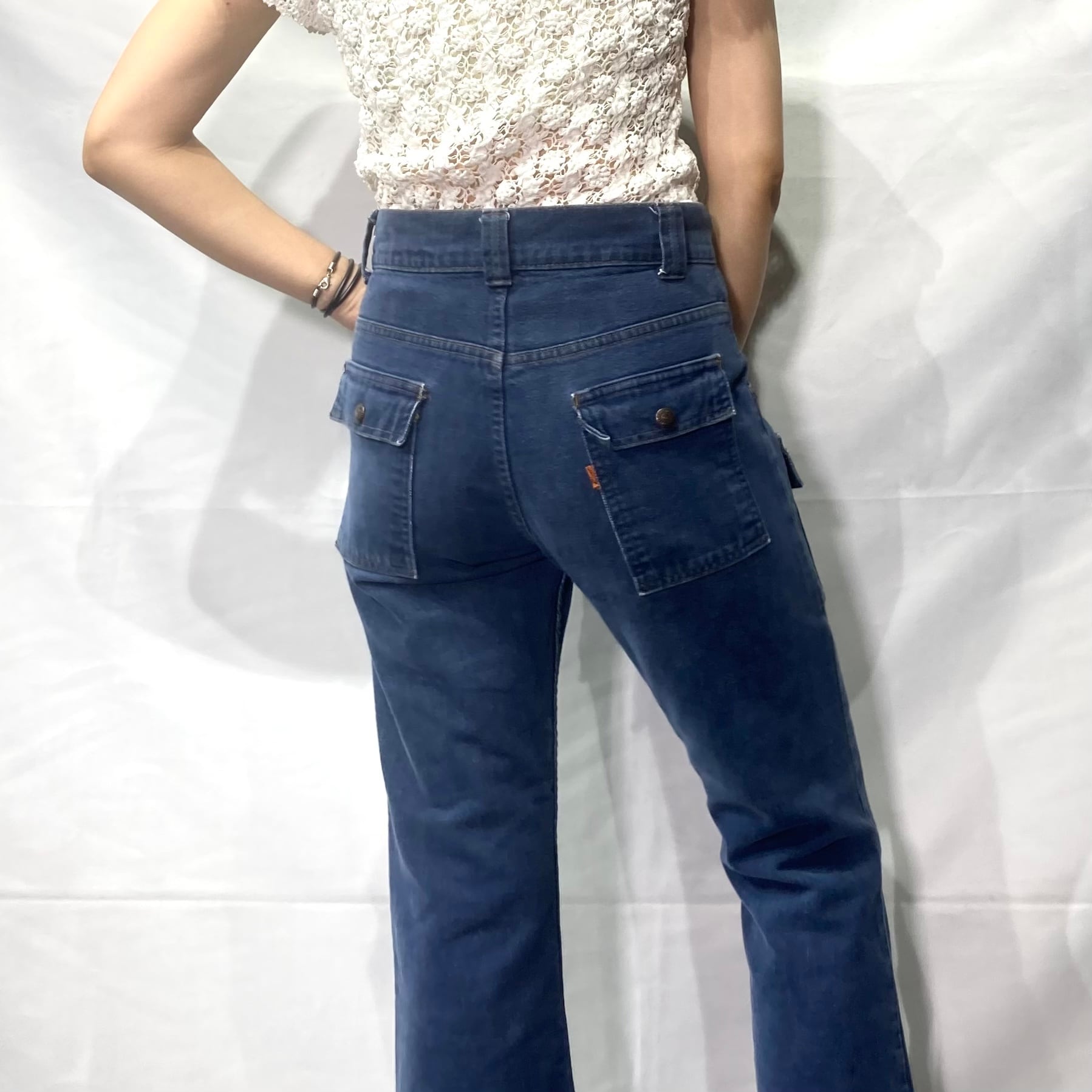 70s vintage Levi's 20676-7618 リーバイス ブッシュパンツ フレア