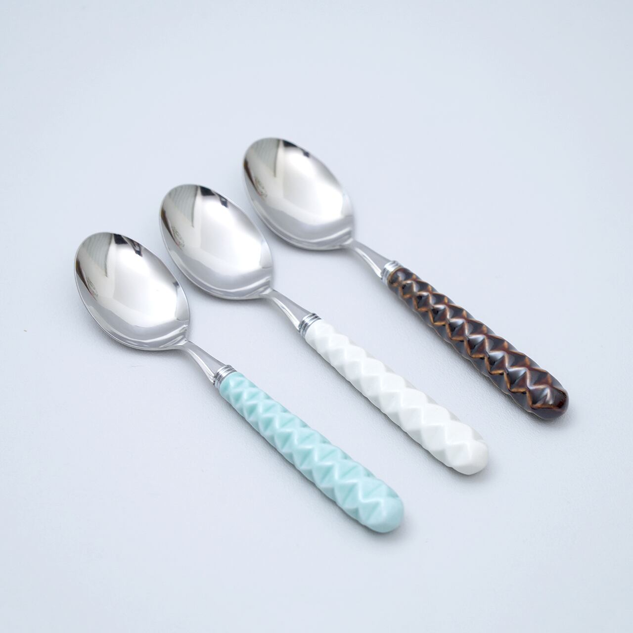 ディナースプーン かくかく(3色)