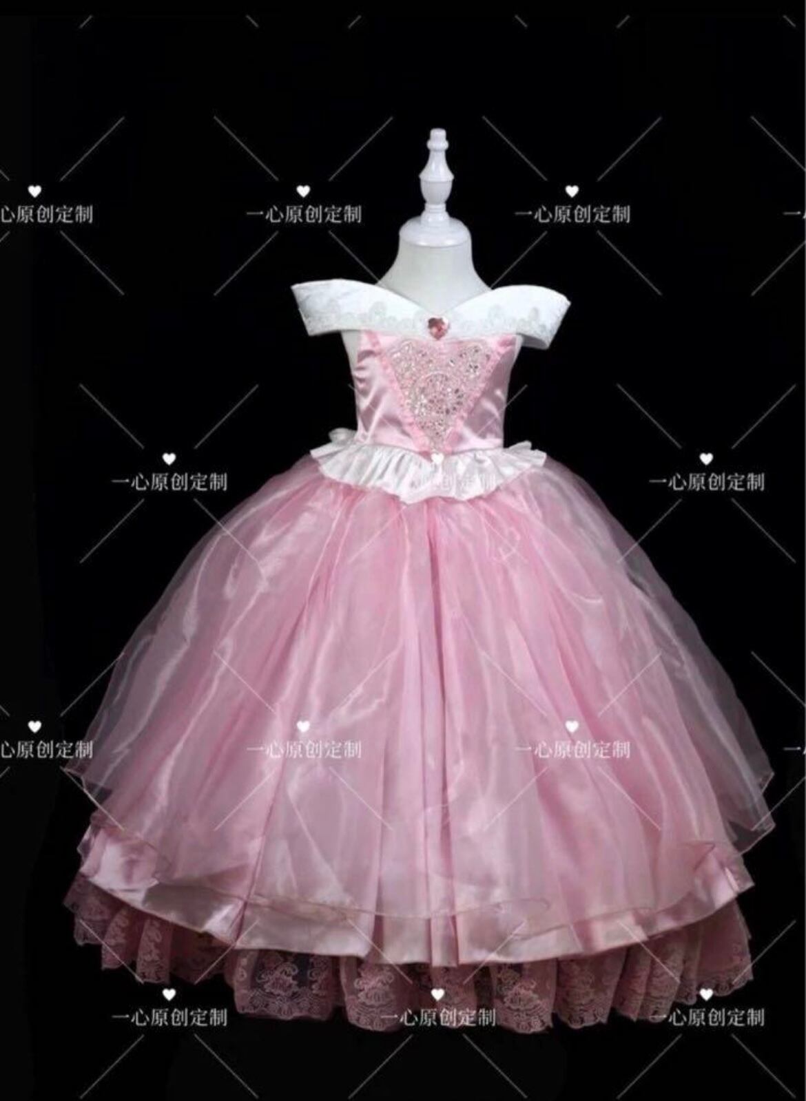 ディズニー オーロラ姫 キッズ服 ドレス コスチューム Dハロ