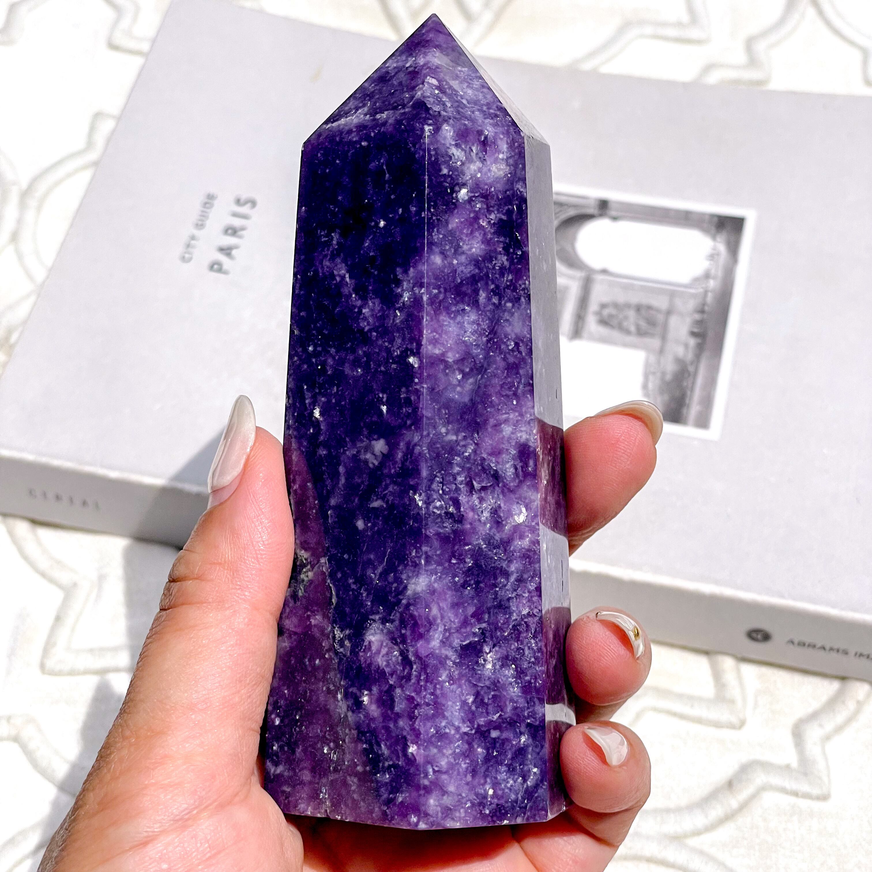 Lepidolite Point ✧ レピドライト