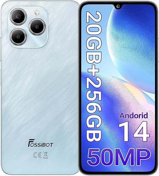 SIMフリー スマホ本体 24GB+256GB+1TB拡張可Android 14 FOSSiBOT S2 SIMフリー スマートフォン本体 20GB+256GB/1TB拡張