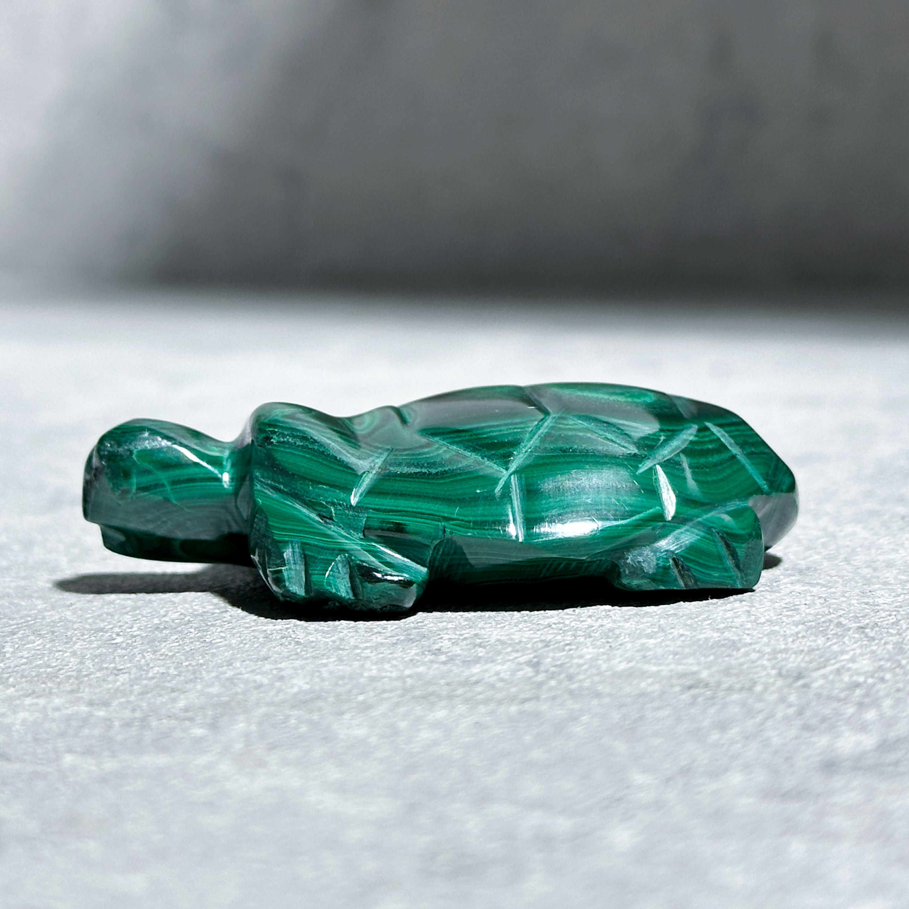マラカイト カメ01◇ Malachite ◇天然石・鉱物・パワーストーン