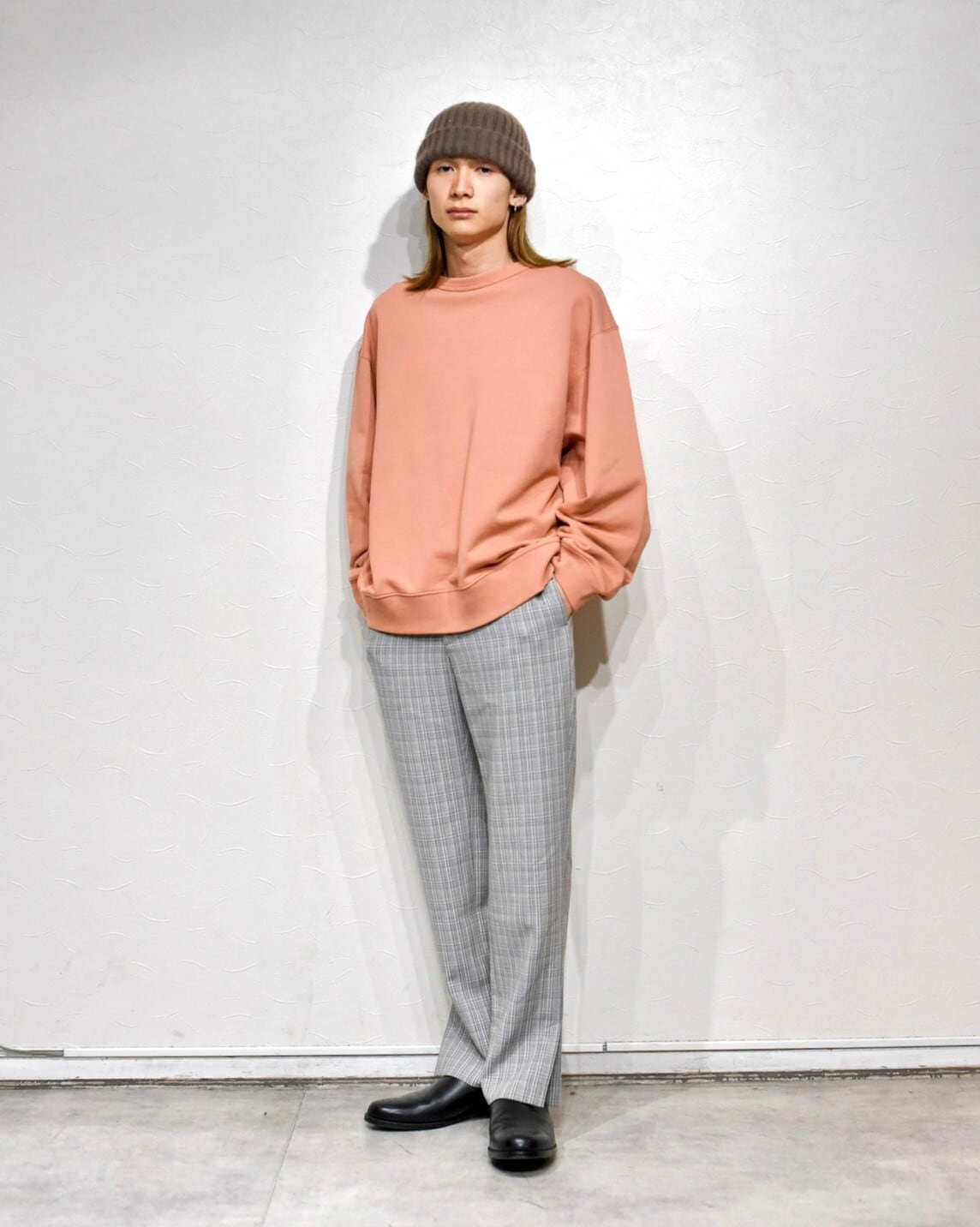 AURALEE - Wool Gabardine Check Slacks (size-3) ¥22000+tax AURALEE - Wool Gabardine Check Slacks (size-3) ¥22000+tax