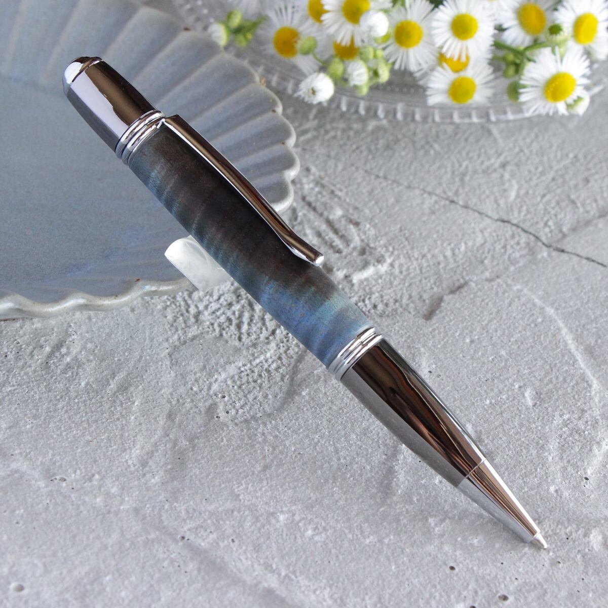 スタビライズドウッド軸 | 世界に一つの手作りペン Viriditas