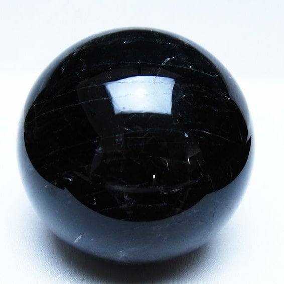 1.2Kg モリオン 黒水晶 丸玉 94mm スフィア 一点物 151-9351