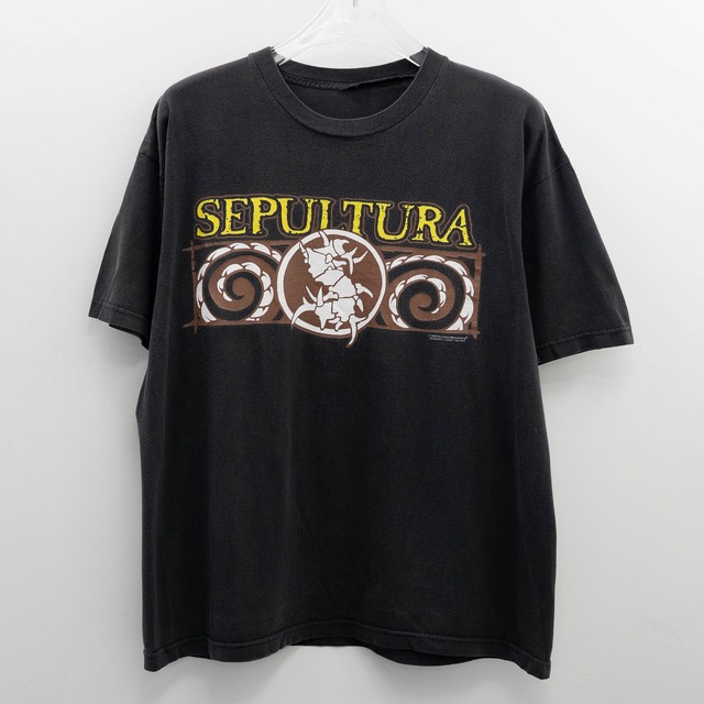 Sepulture " Against " Cut Tag Fits XL【E8-105】