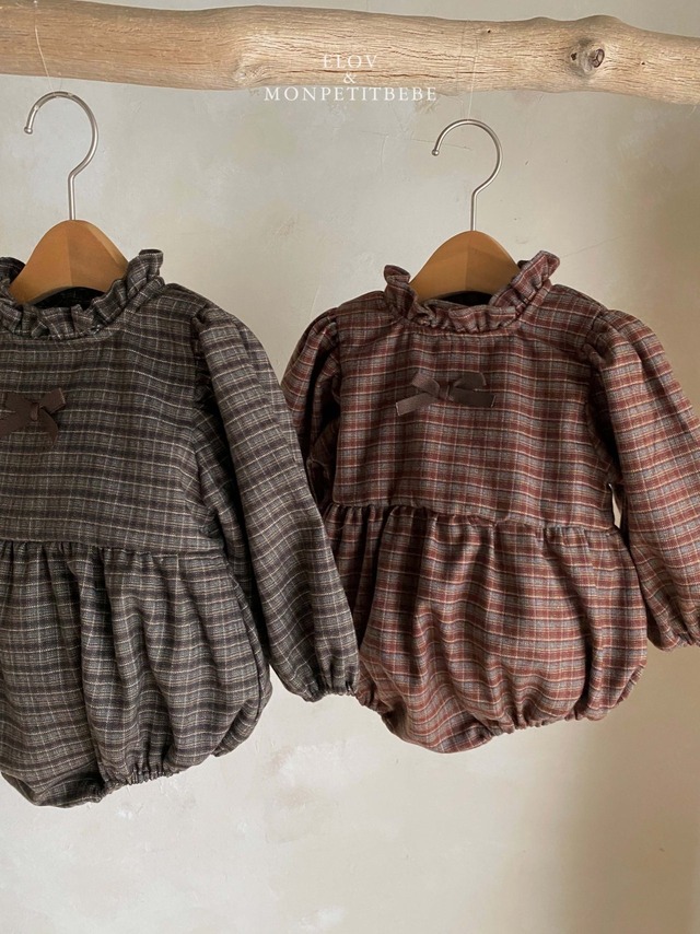 monpetitbebe【予約商品】/ Monde Ribbon Suit