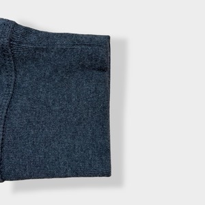 【NAUTICA】刺繍ロゴ バックロゴ ハーフジップ ワンポイントロゴ スウェット トレーナー プルオーバー バックヨーク 切替 US古着