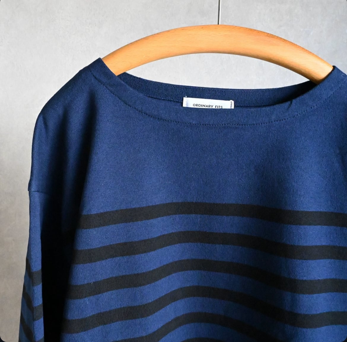 ORDINARY FITS★バスクボーダーカットソー Ordinaryfits】BASQUE KNIT オーディナリーフィッツ パネルボーダー