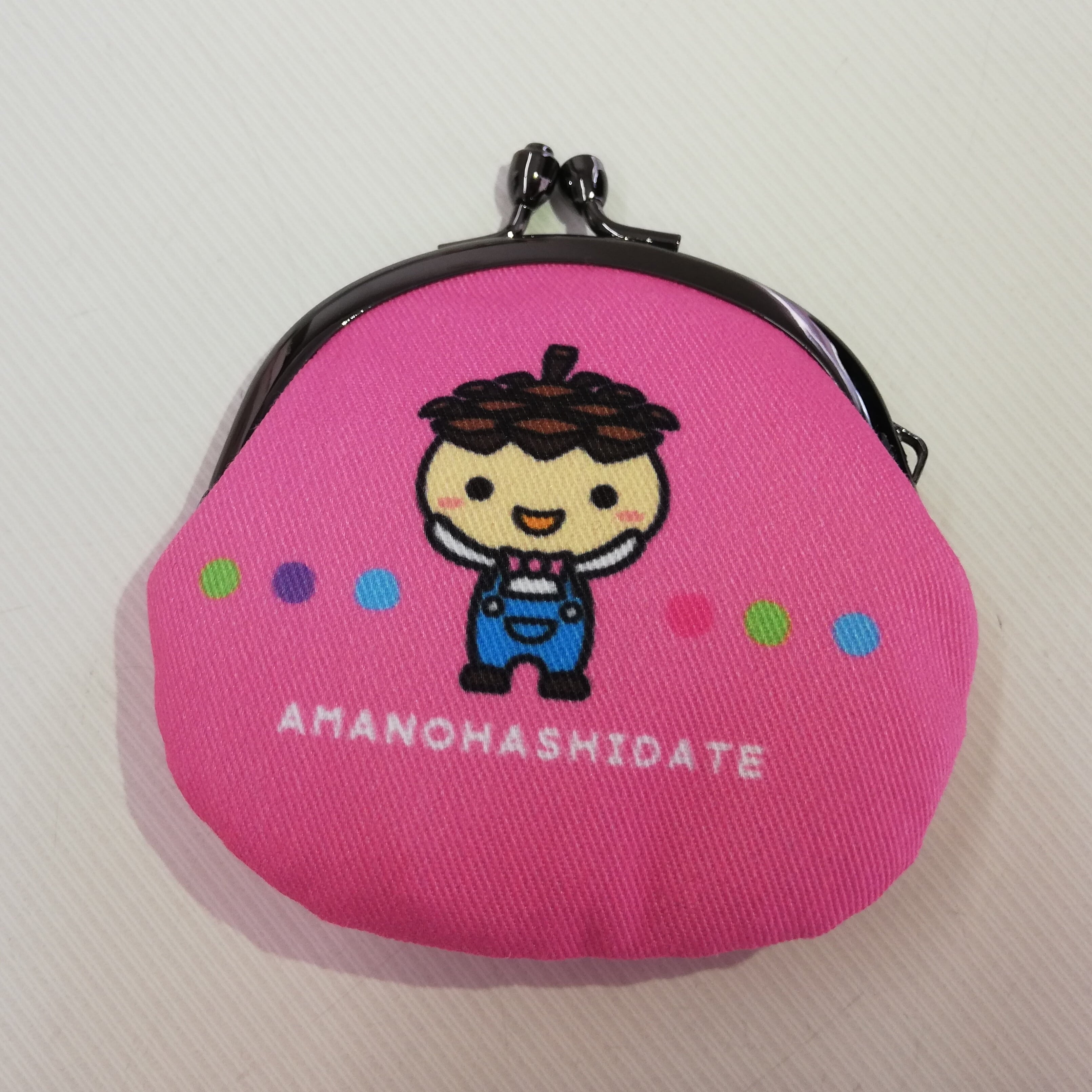 かさぼうがま口小銭入れ（ピンク） | TANKAI SHOP